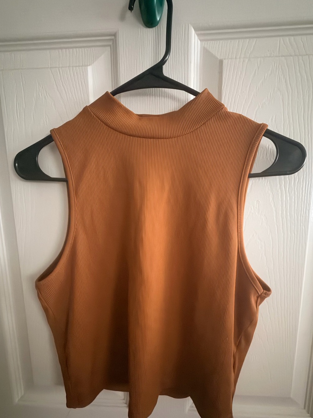 Sleeveless Mock Neck Top